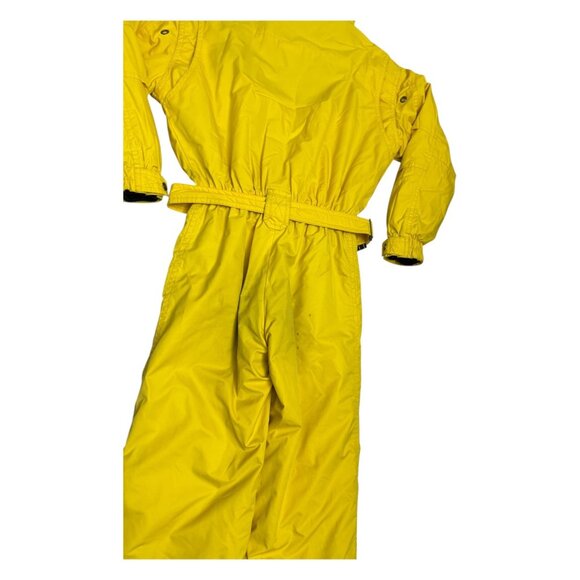 KILLY Vintage 90s Yellow One Piece Ski Snowboard Winter Snow Suit Mens Large - Picture 11 of 12